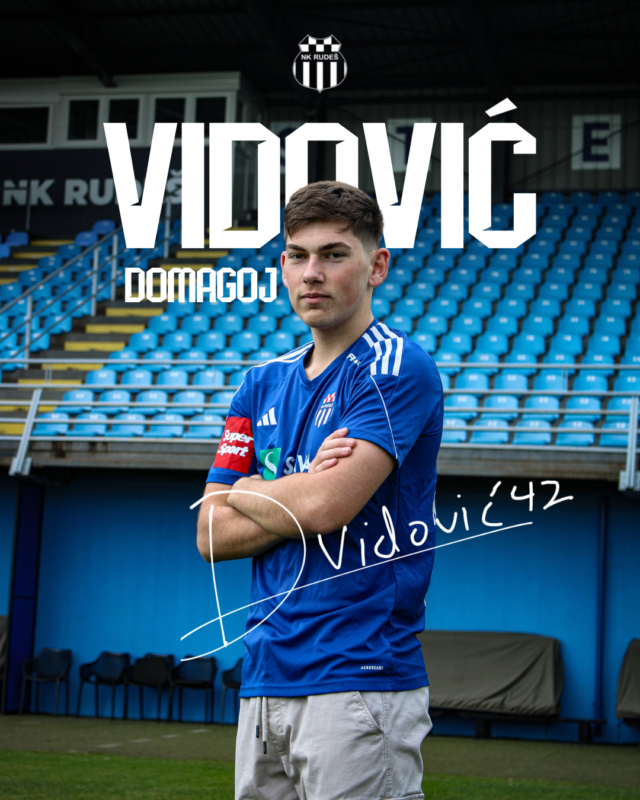DOMAGOJ VIDOVIĆ JE NOVO POJAČANJE NA RUDEŠKOJ 25!