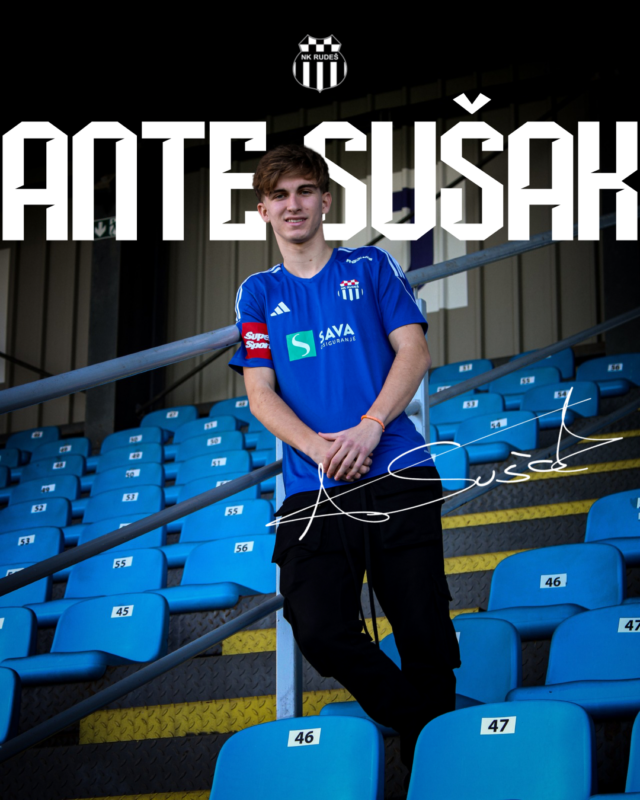 ANTE SUŠAK JE NOVI IGRAČ NK RUDEŠ