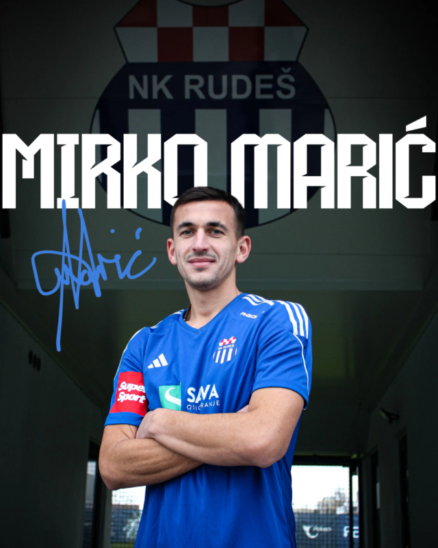 NOVO POJAČANJE U VEZNOM REDU JE MIRKO MARIĆ!